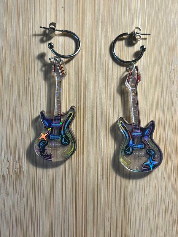 Hoop style earrings
