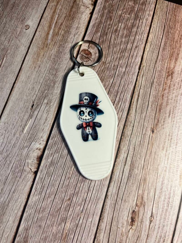 Acrylic keyring with cute character