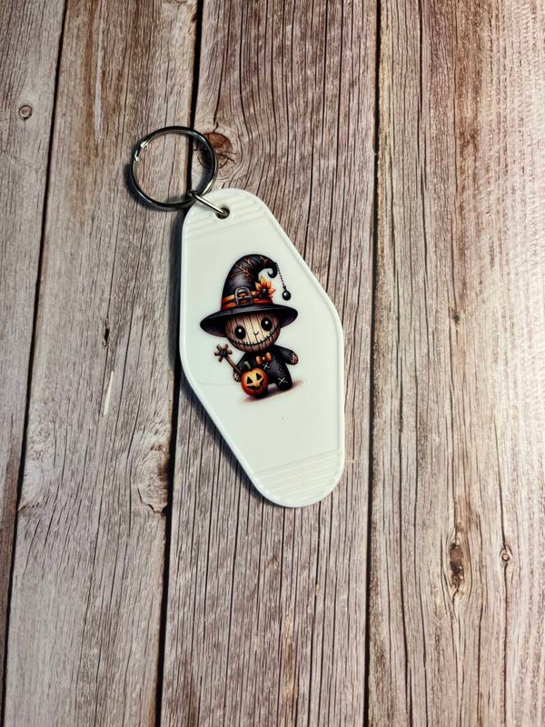 Acrylic keyring with cute character