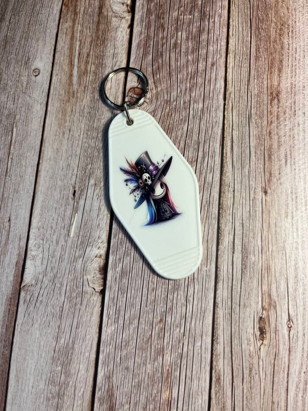 Acrylic keyring with cute character