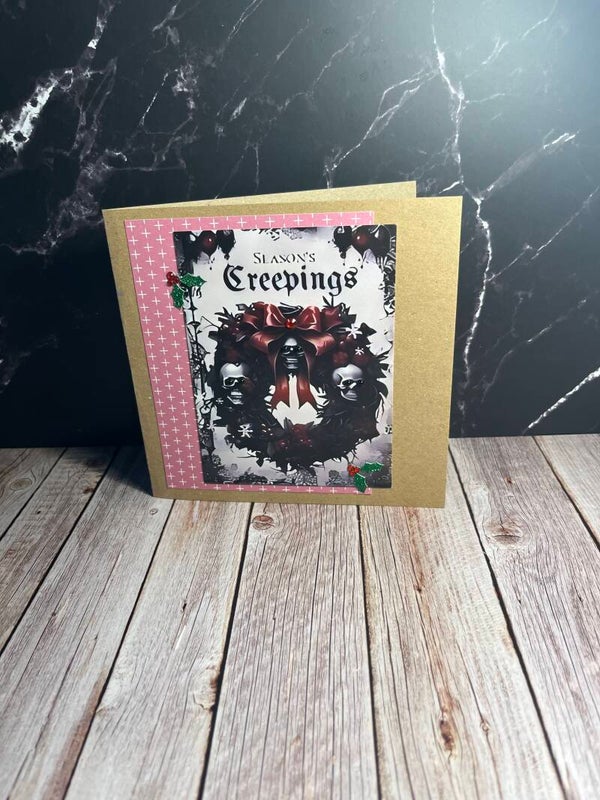 Creepy Christmas card