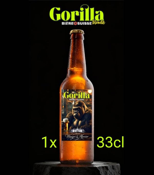 1x Bière blonde GORILLA 100% Suisse artisanale