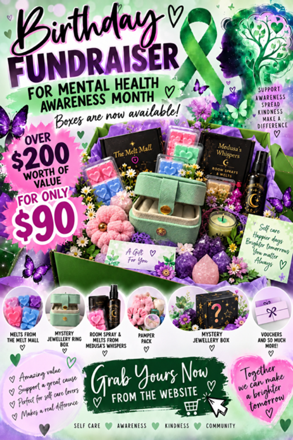 BIRTHDAY FUNDRAISER BOXES