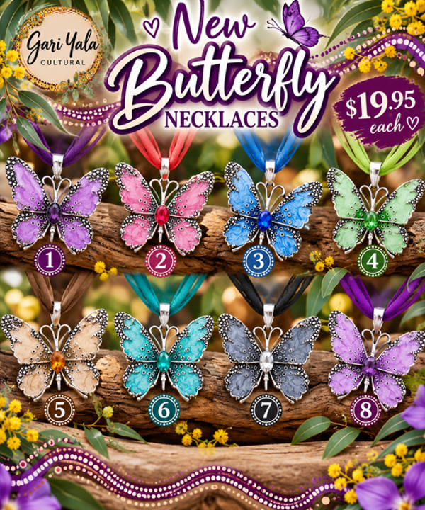 BUTTERFLY NECKLACES