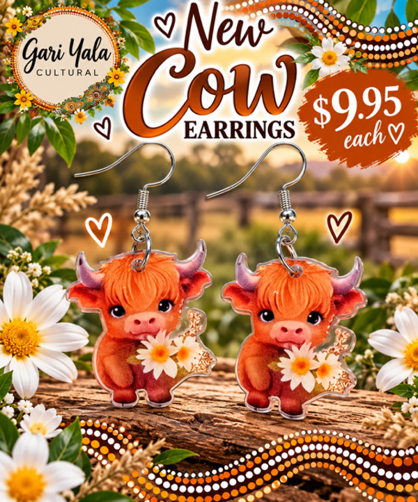 COW EARRINGS
