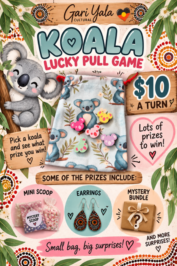 Koala Lucky Pull — Win Jewellery, Scoops & Vouchers