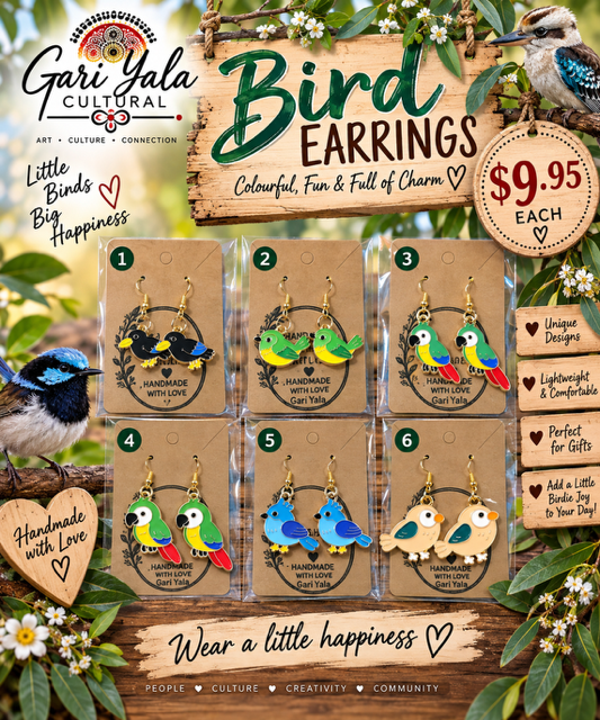 🕊️ Bird Earrings