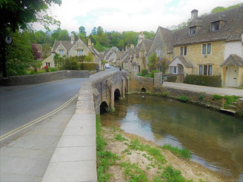 Castel Combe, the Cotswolds. een aaneen schakeling van mooie dorpjes