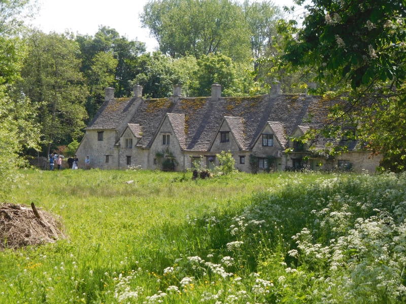 Bibury heeft maar 1 trekpeister en dat is dit straatje