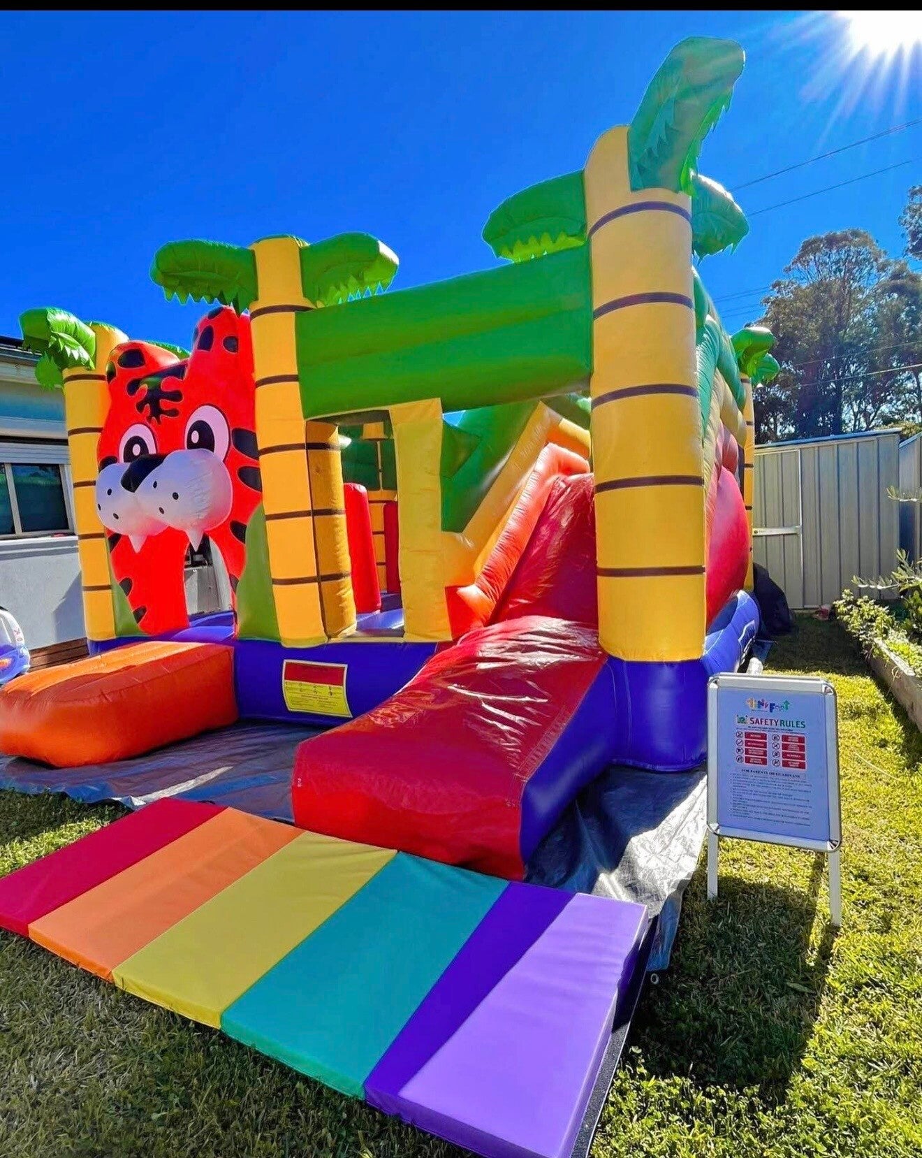 Jungle Theme ( Lion ) Jumping castle