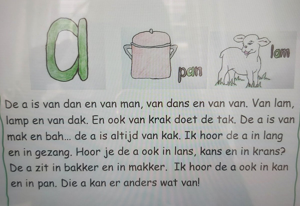 Letterversjes, voor iedere letter een versje! | www.lerenmetnina.nl