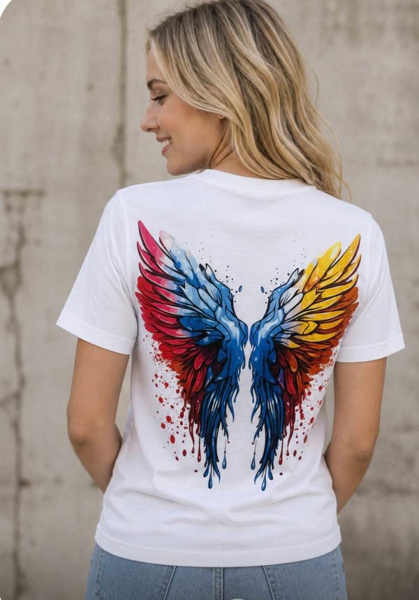Color Drip-Butterfly Wings