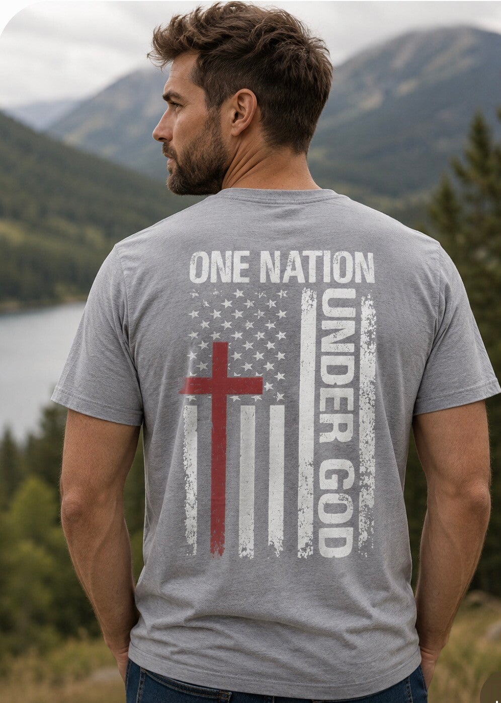Patriotic-One Nation Under God