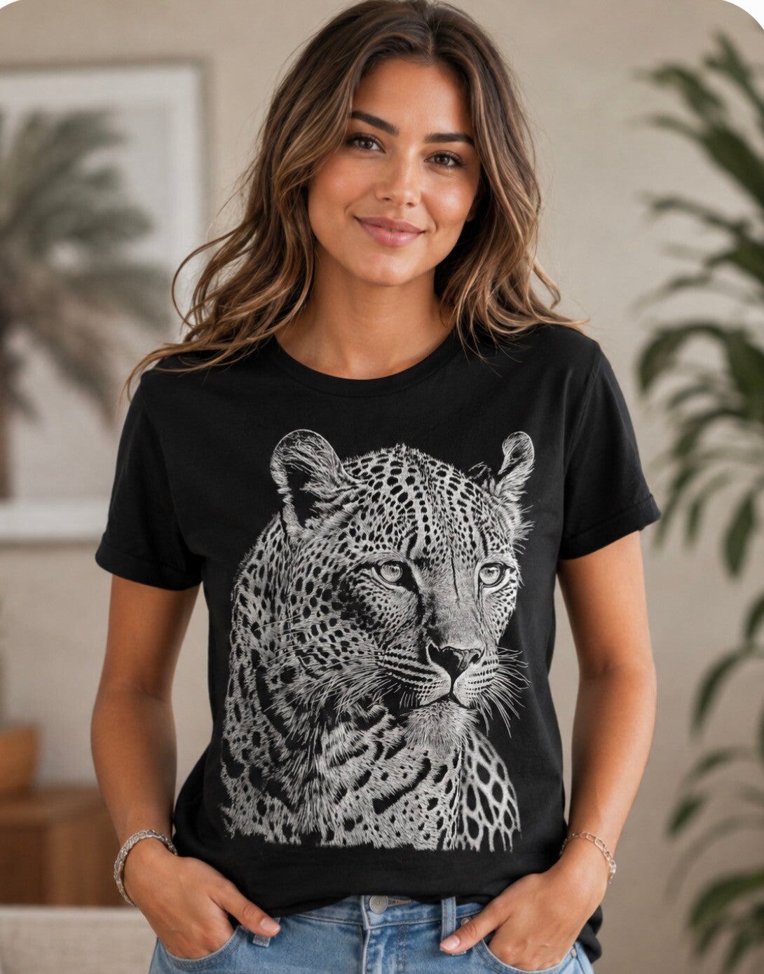 Half Tone-Leopard