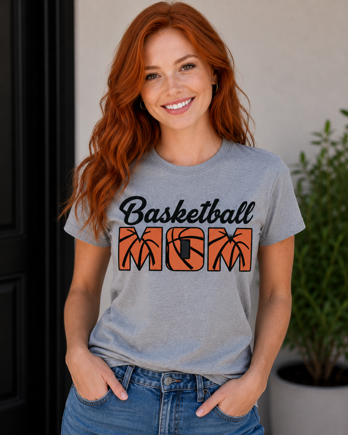 Sports-Basketball Mom