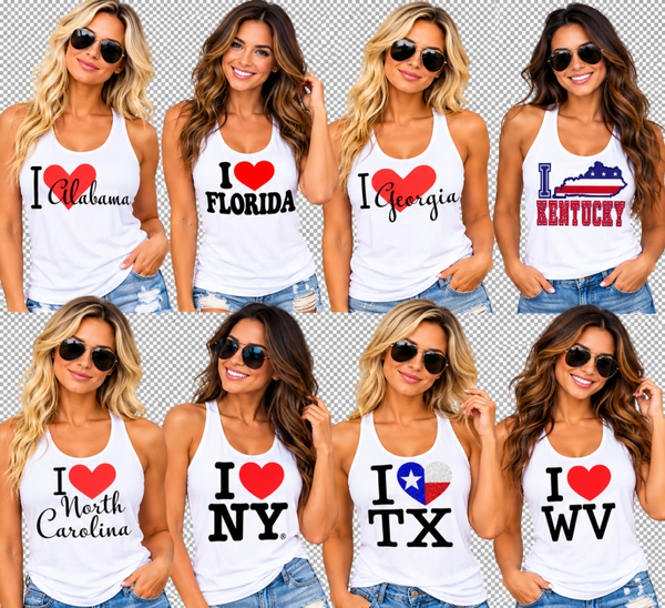 I Love - States
