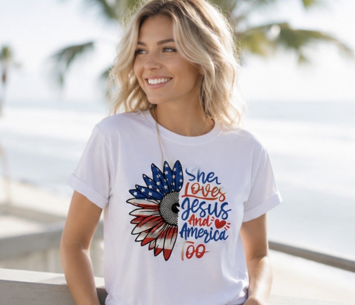 Patriotic-She Loves Jesus