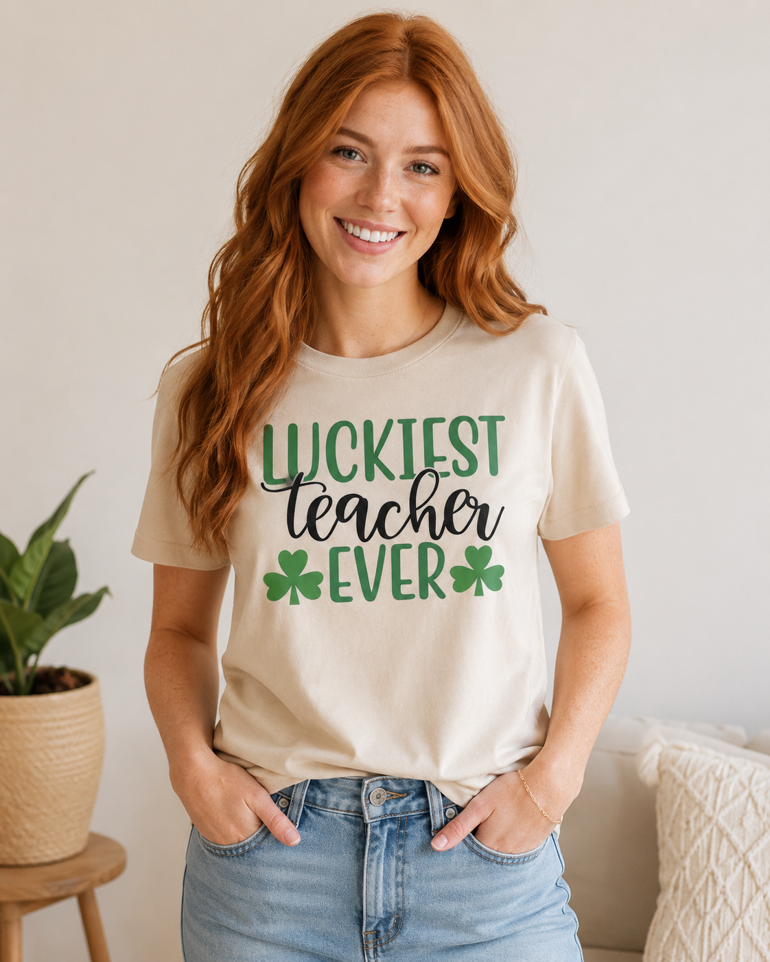 St Patricks Day-Luckiest Teacher