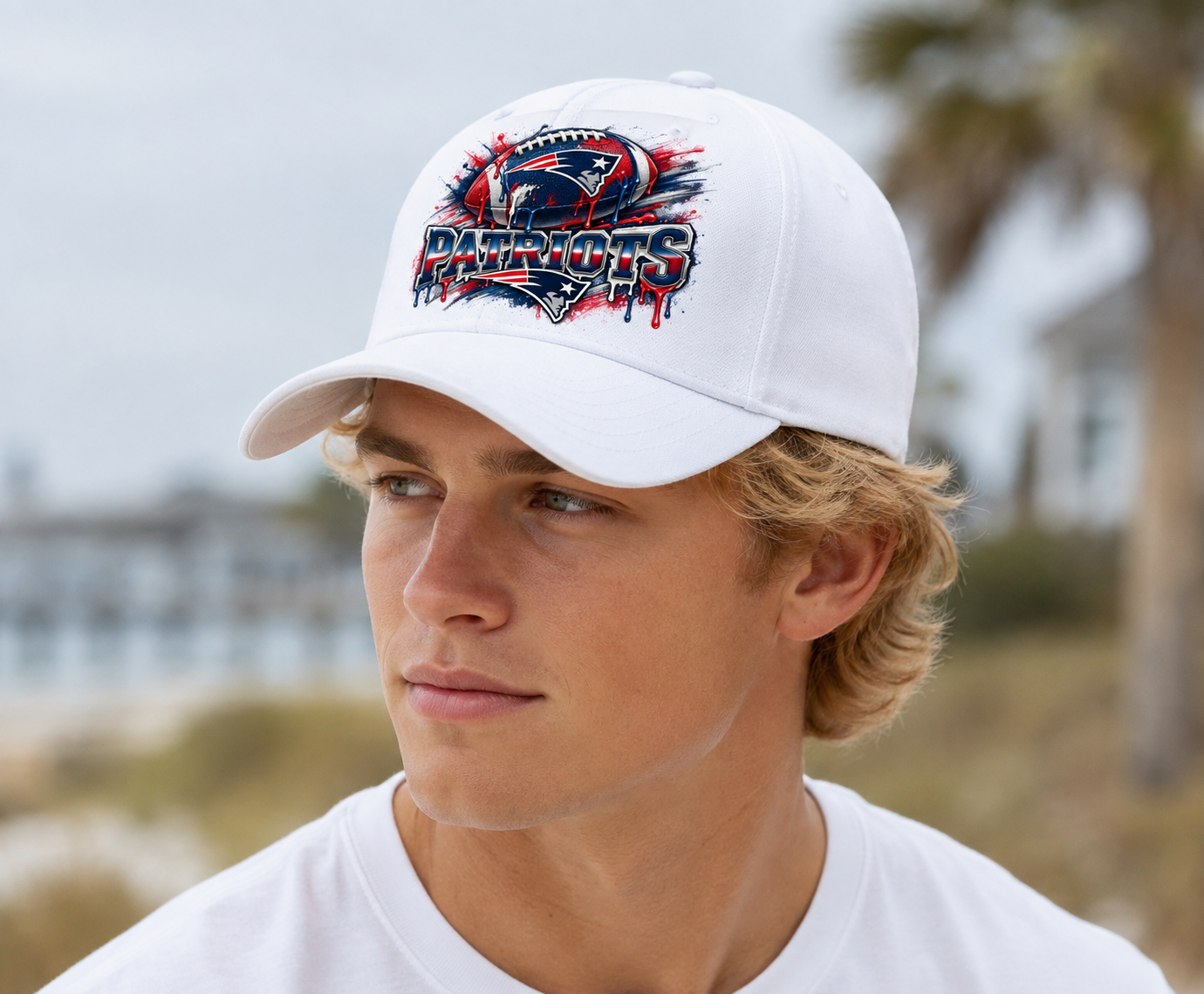 Patriots Color Drip_Hat