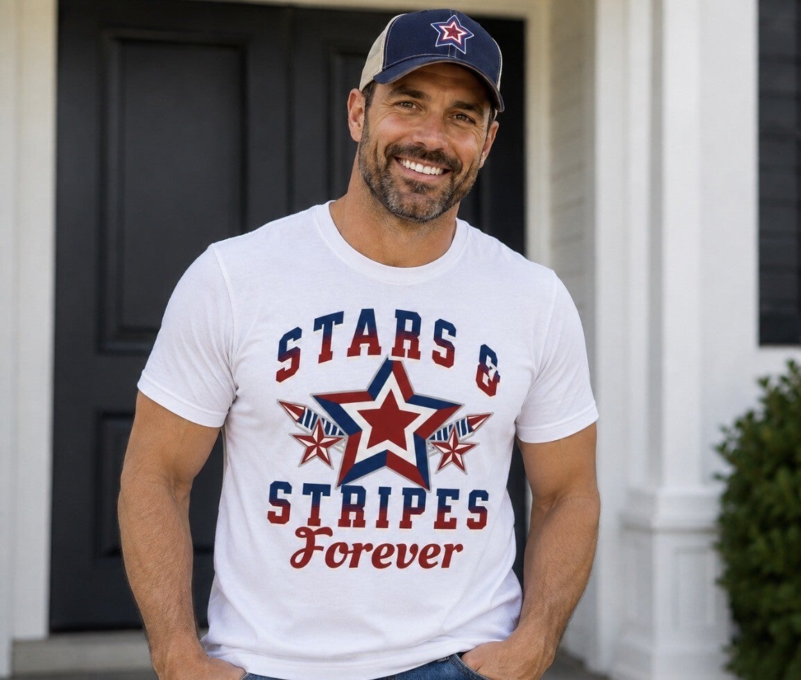 Patriotic-Stars Stripes Forever