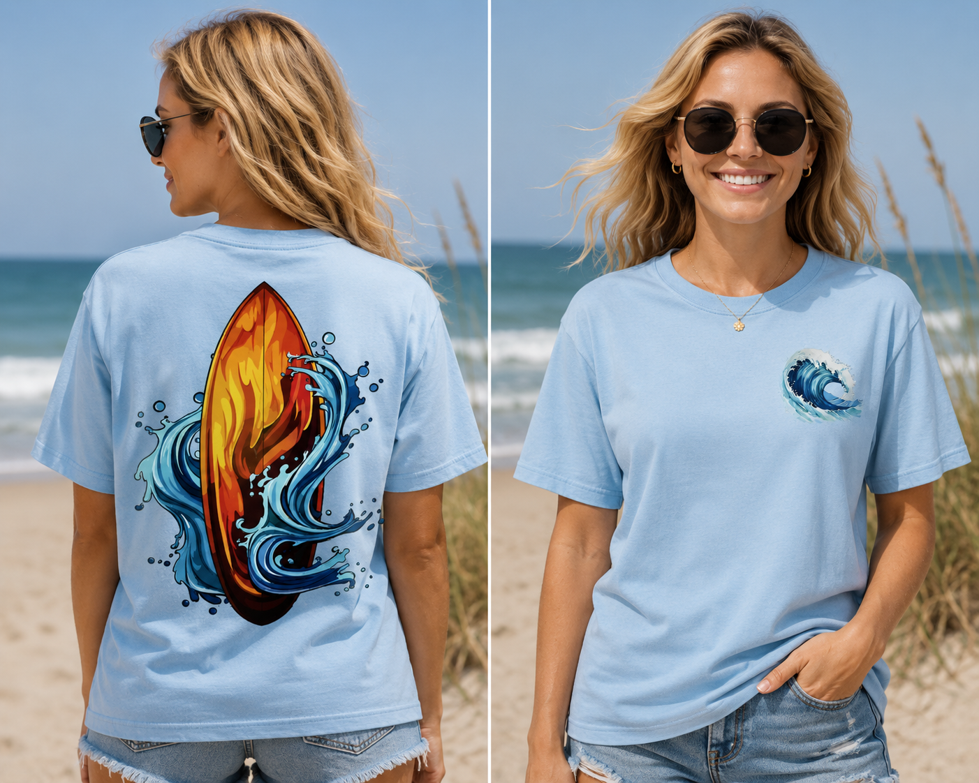 Beach-Surfboard