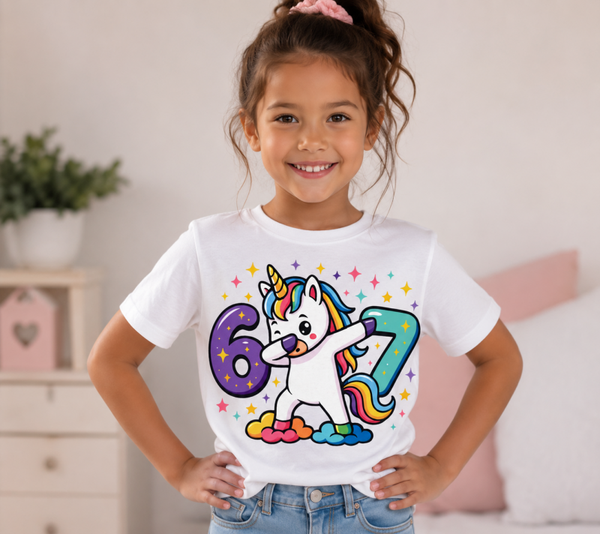 Kids-6/7 Girl Unicorn