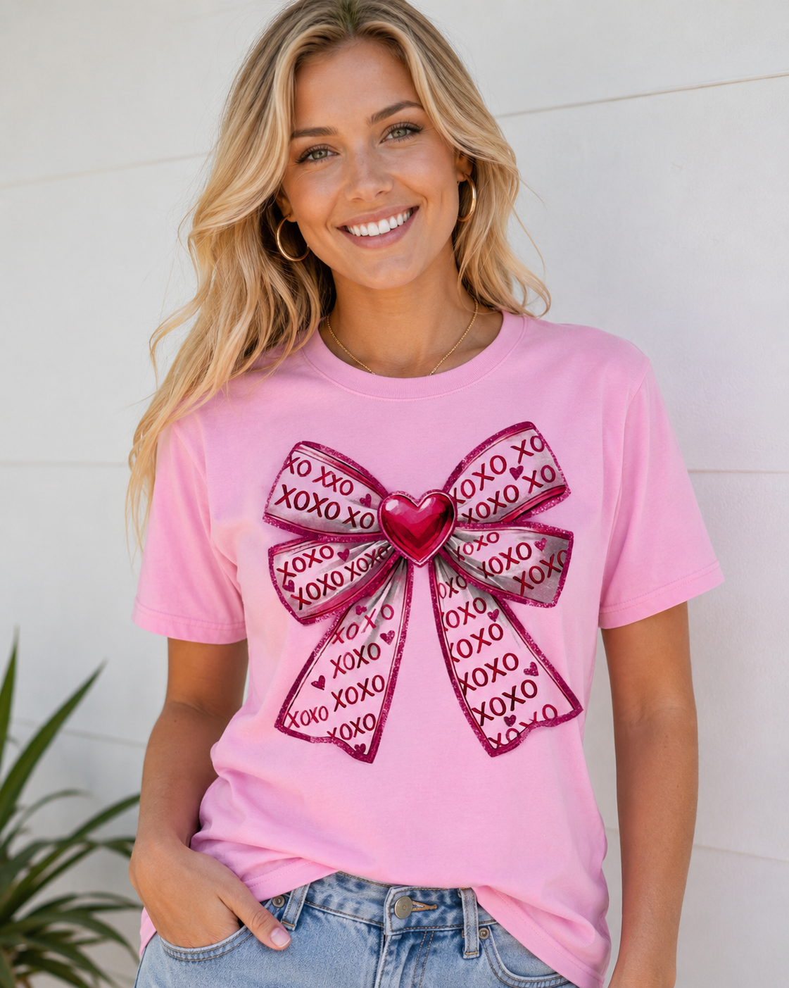 Valentines-XOXO Bow