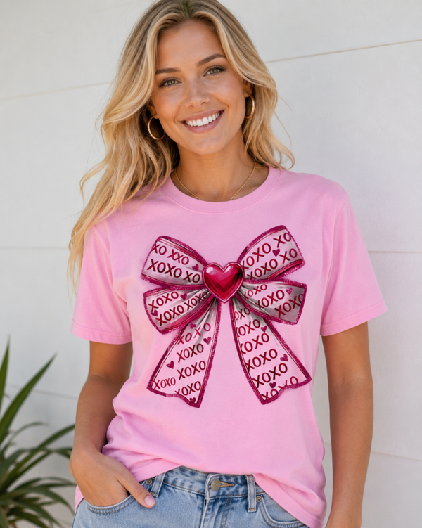 Valentines-XOXO Bow