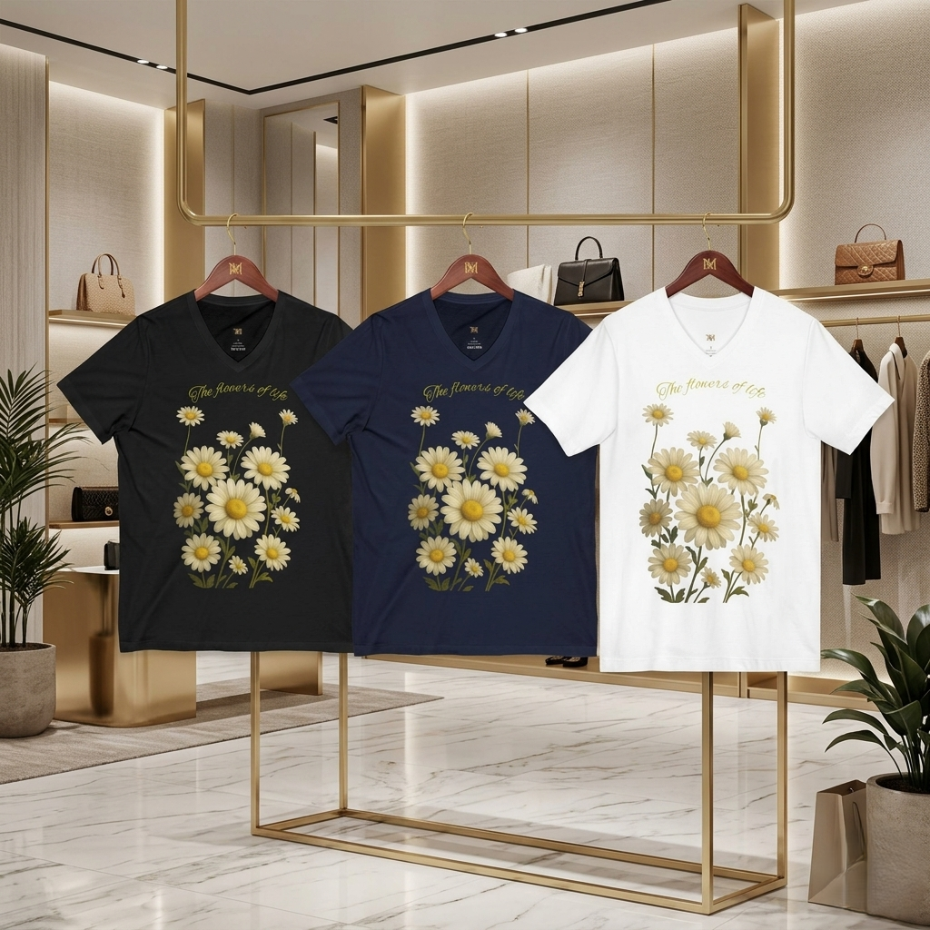 T-shirt unisex margherite
