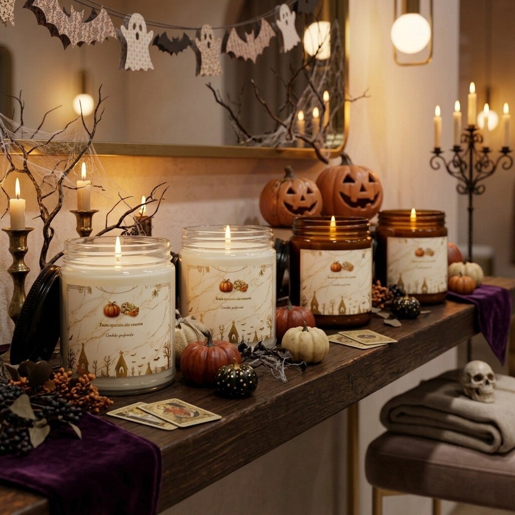 Candela di soia Pumpkin da 4 e 9 once