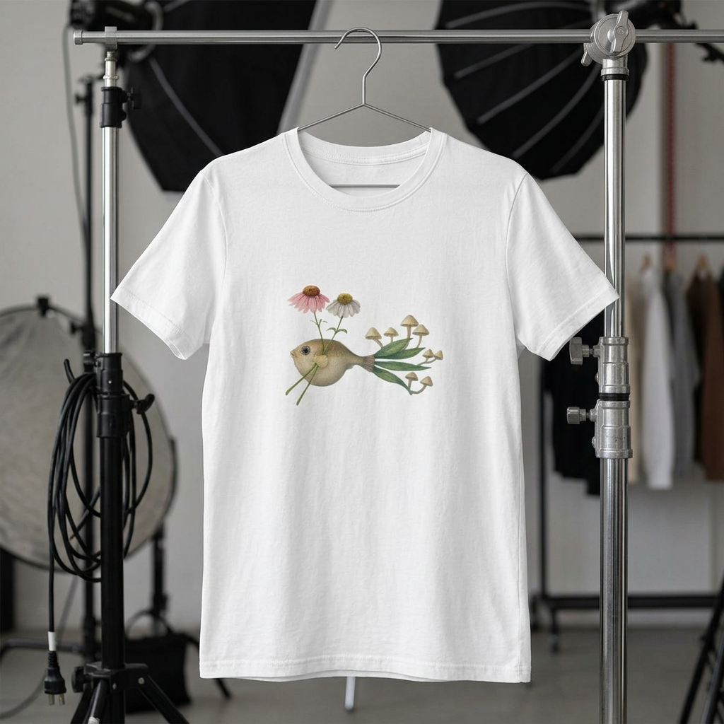 T-shirt - Happy dip in the sea