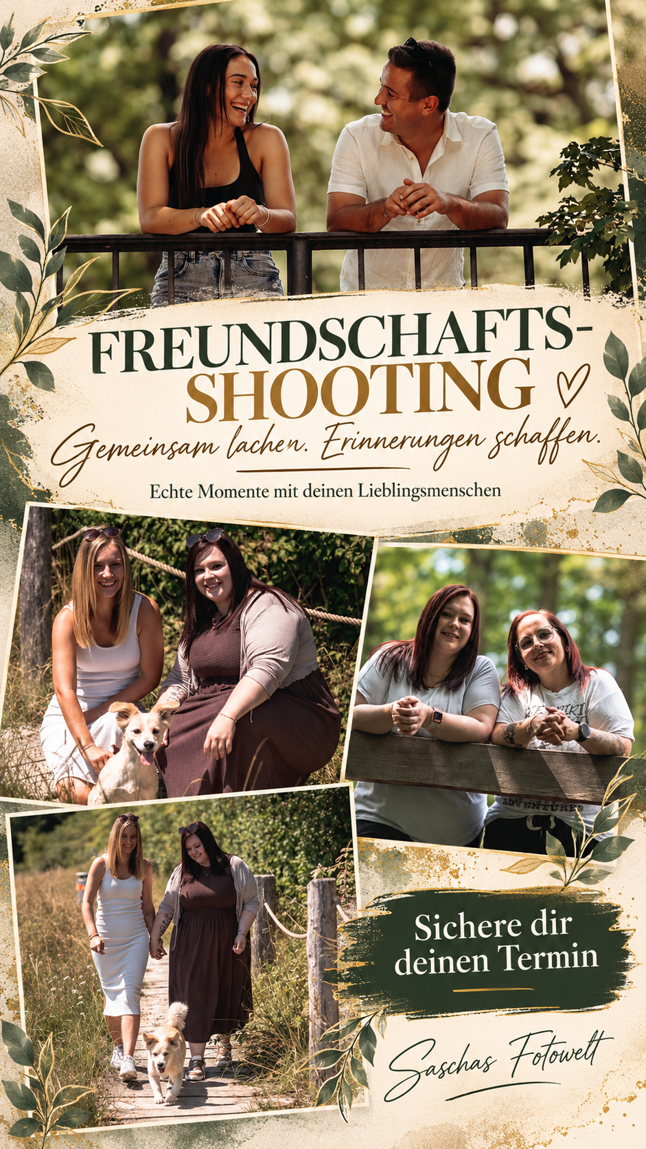 Shooting mit einem Freund.