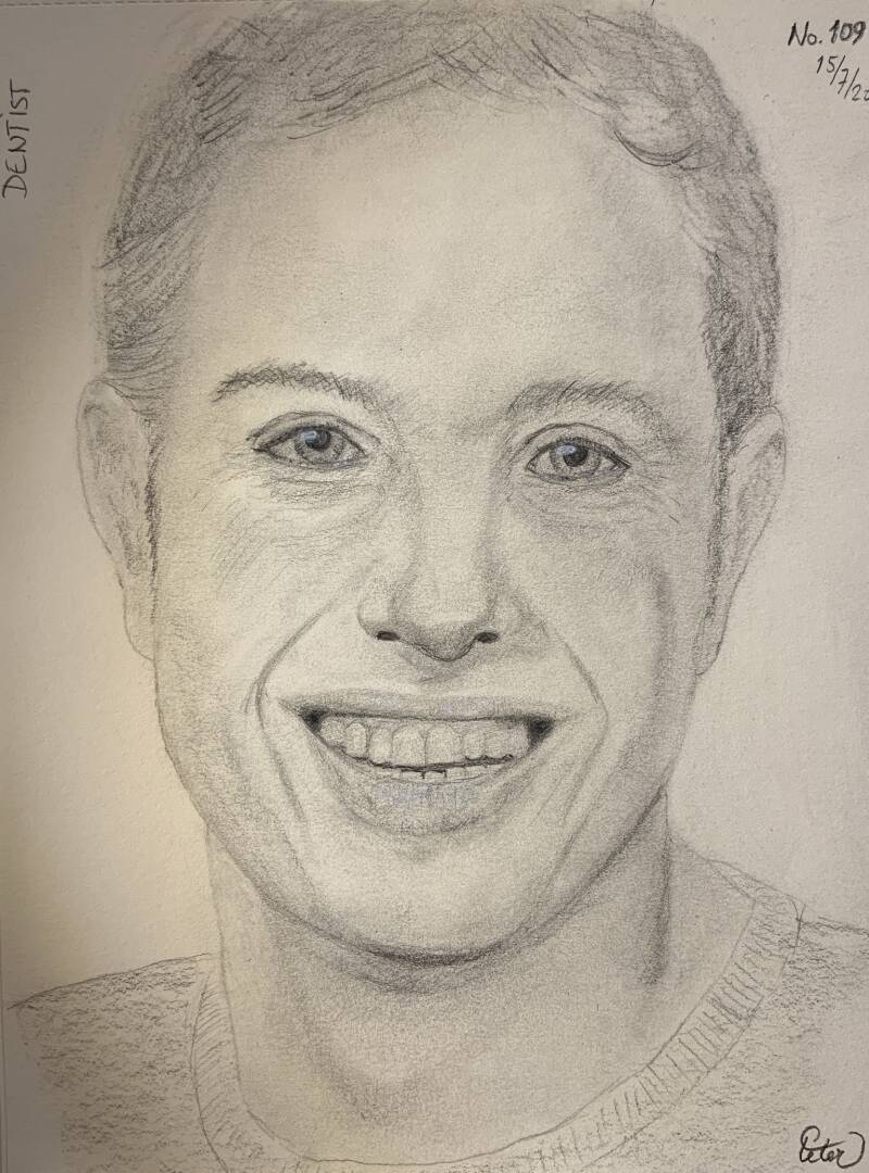 A drawing a day Dentist 