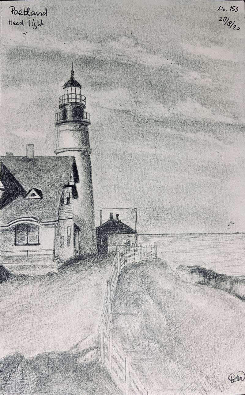 A drawing a day Head Light 