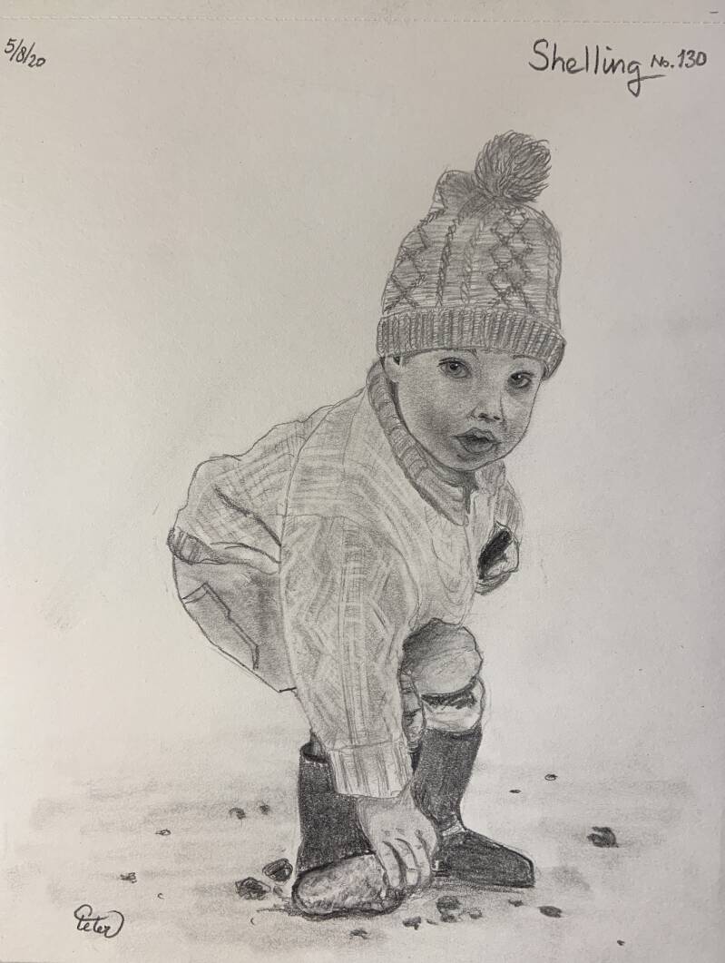 A drawing a day Shelling 