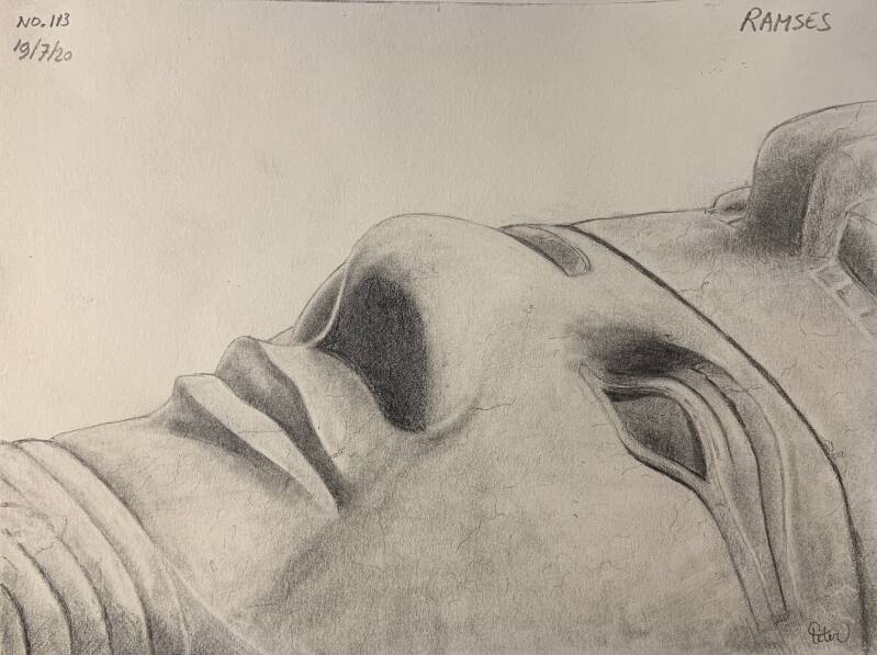 A drawing a day Ramses