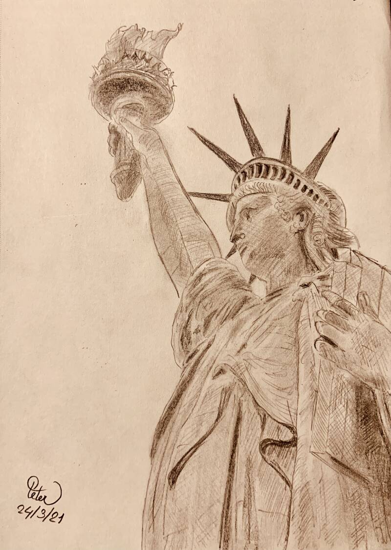 A drawing a day 24 March 2021