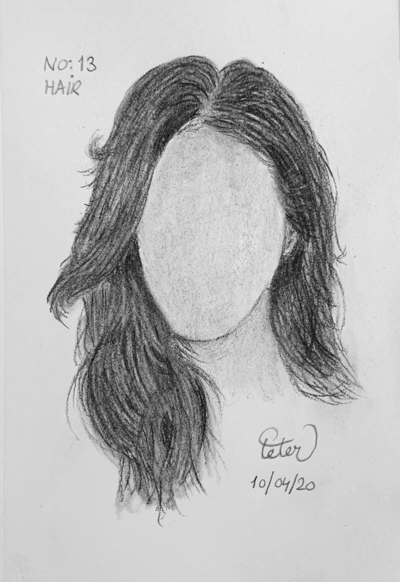 A drawing a day Hair 