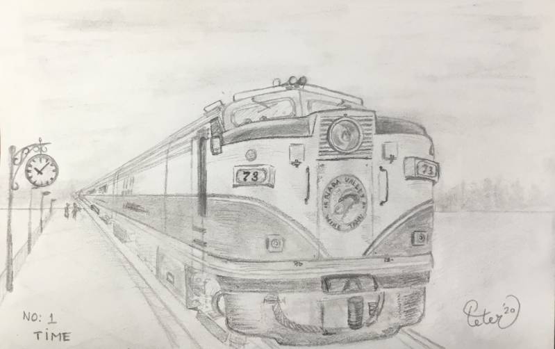 A drawing a day Time