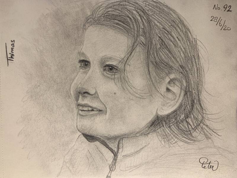 A drawing a day Thimas 