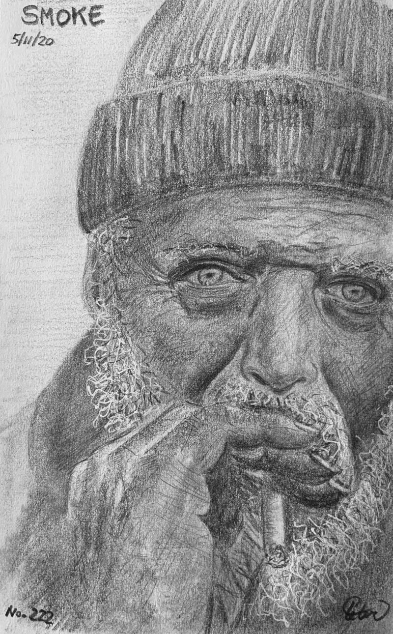 A drawing a day Smoke 