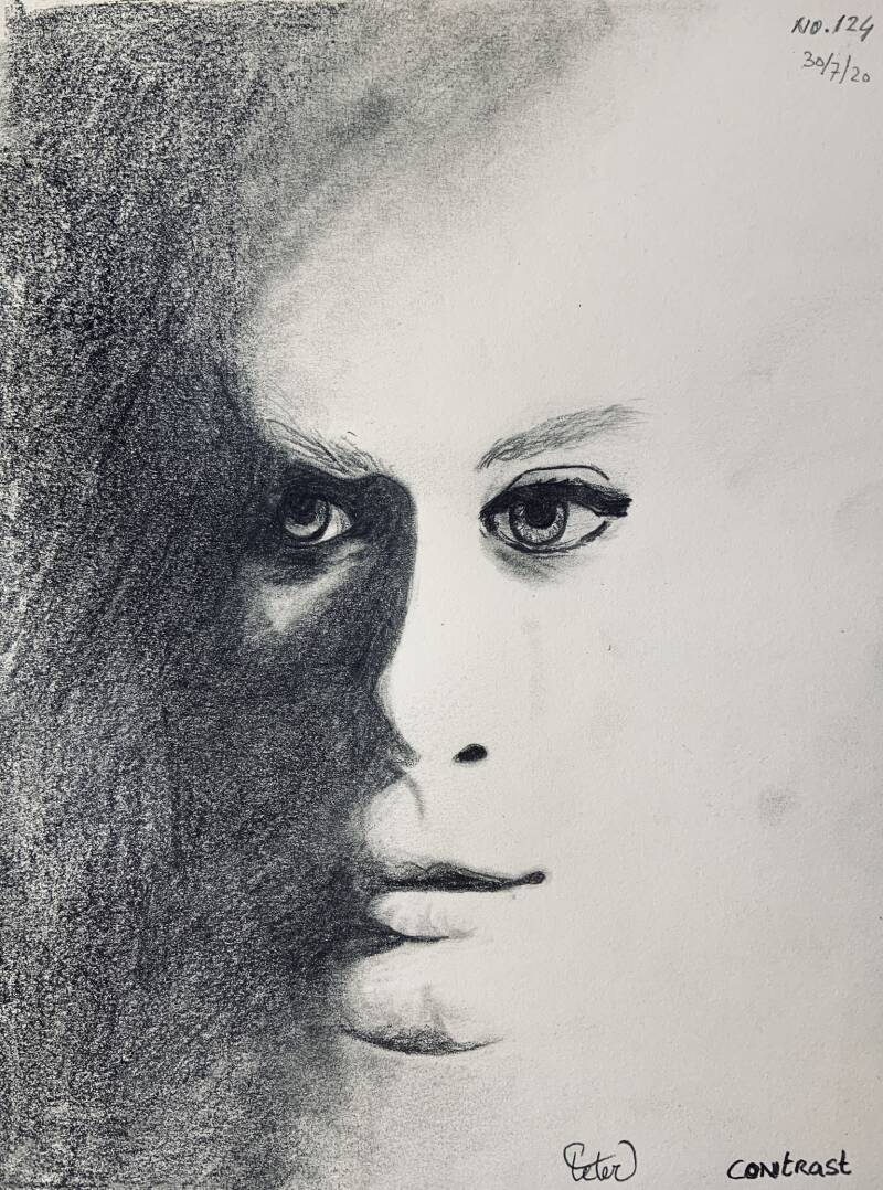 A drawing a day Contrast 