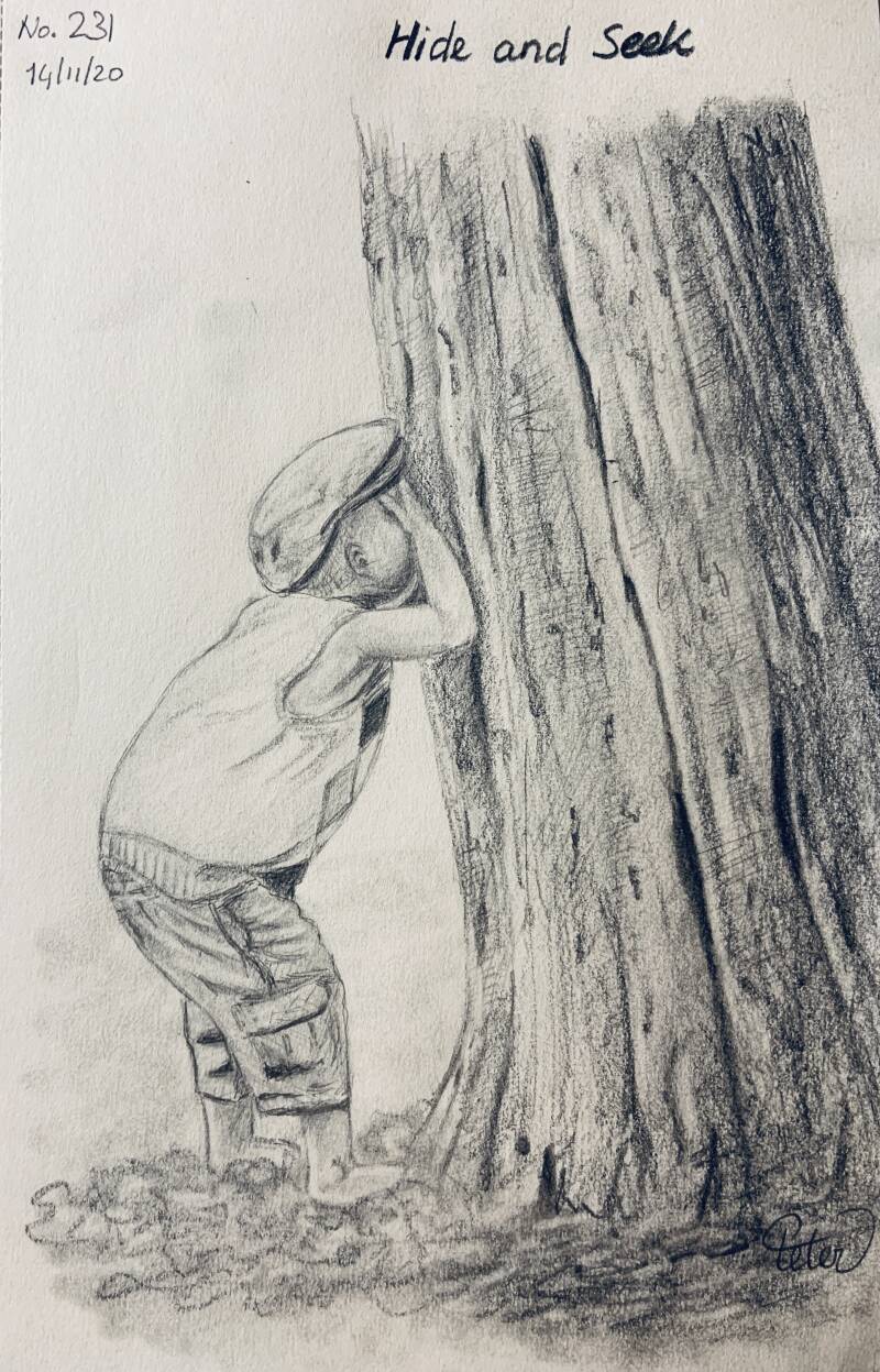 A drawing a day Hide and Seek
