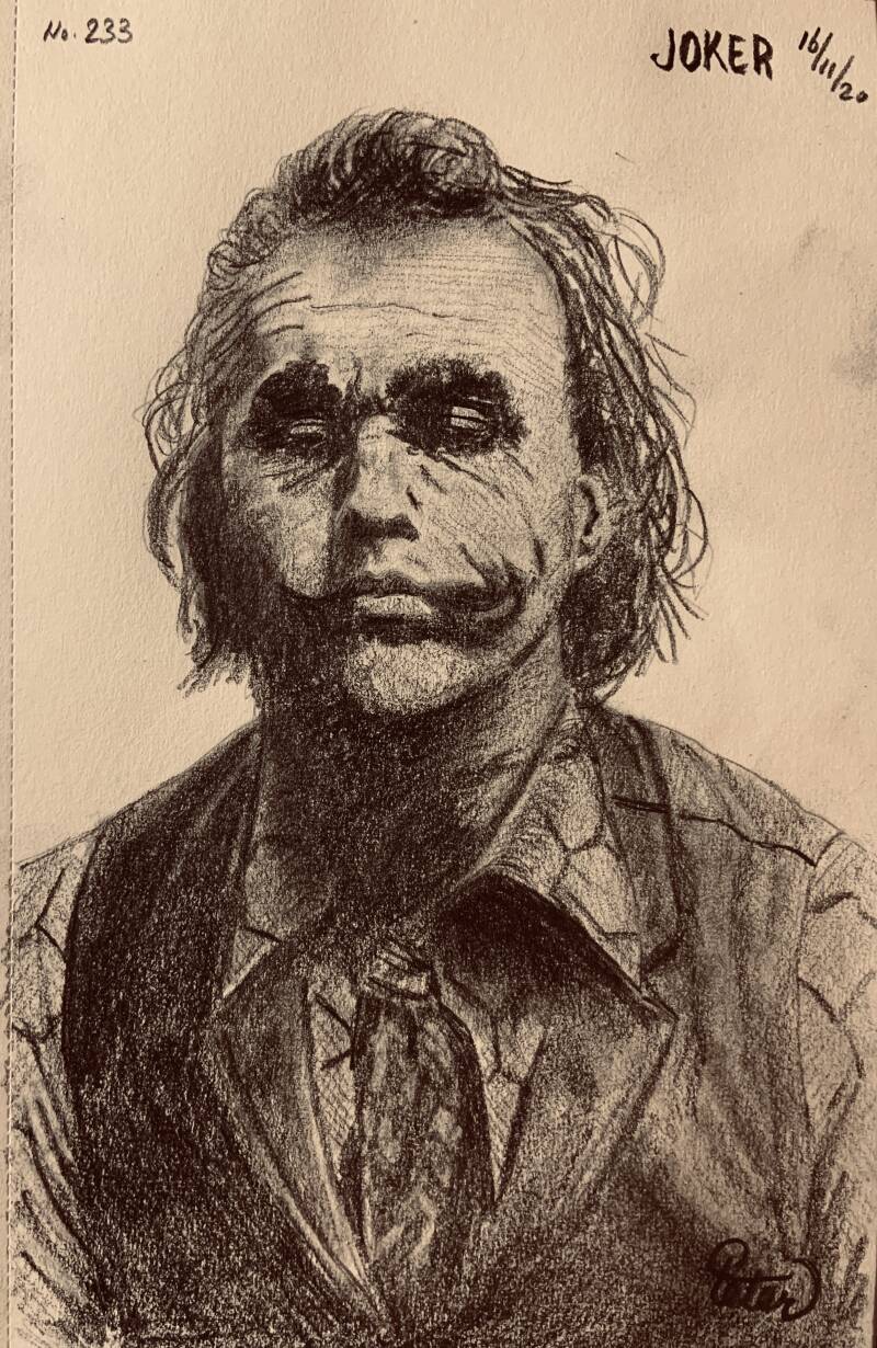 A drawing a day Joker 