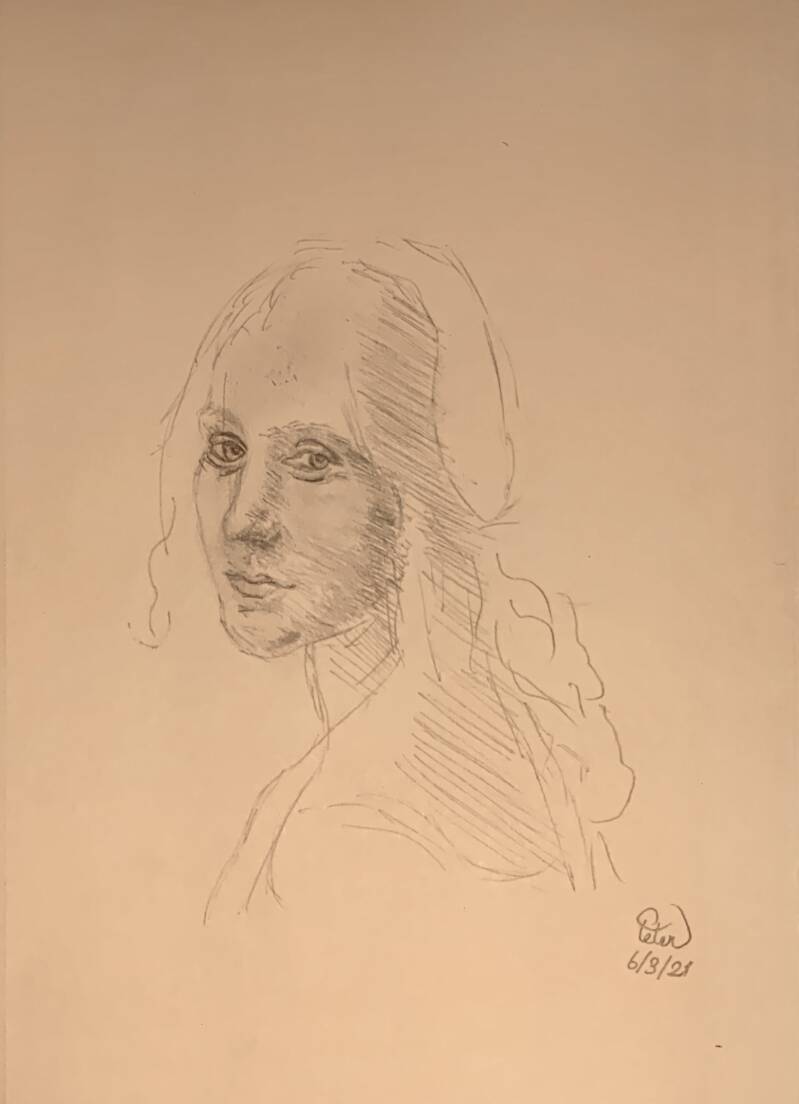 A drawing a day 6 March 2021