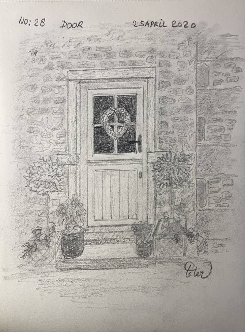 A drawing a day Door