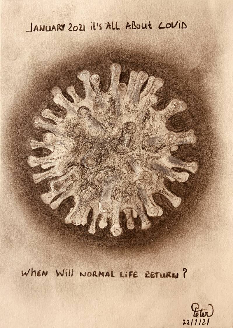 A drawing a day 22 January 2021