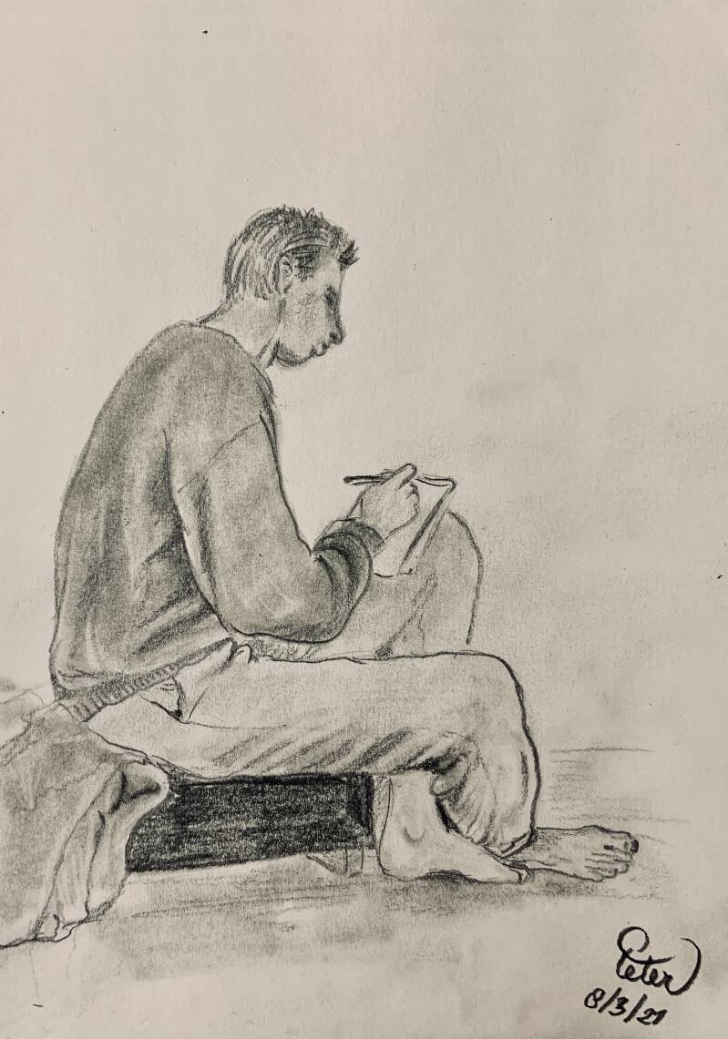 A drawing a day 8 March 2021