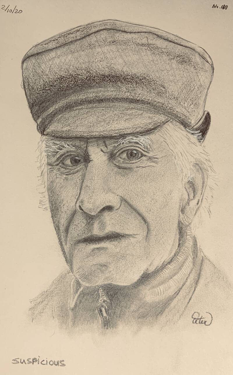 A drawing a day Suspicious 