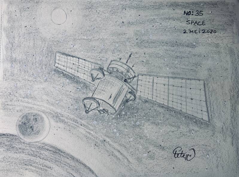 A drawing a day Space